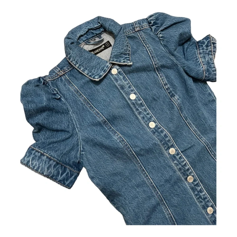 BLANK NYC Walk in the Park Denim Dress - Picture 7 of 11